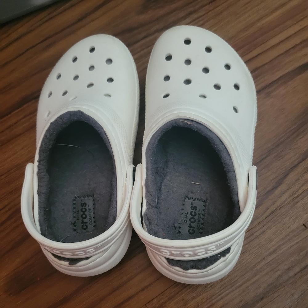 White crocs